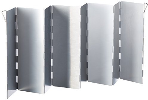 Relags Alu, faltbar Windschutz, Silber, 78x26cm