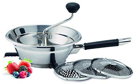 Weis - 15010 - Moulin à légumes inox 3 grilles