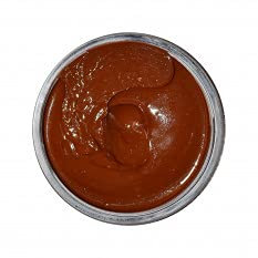 Famaco 50ml Tan Dark Noisette Leather Deluxe Cream Polish for Boot and Shoe with Application Sponge - Long Lasting Shine Protector Kit for Boots and Shoes