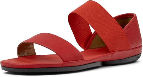 Camper Right Nina 21735, Strap Donna, Rosso 089, 39 EU