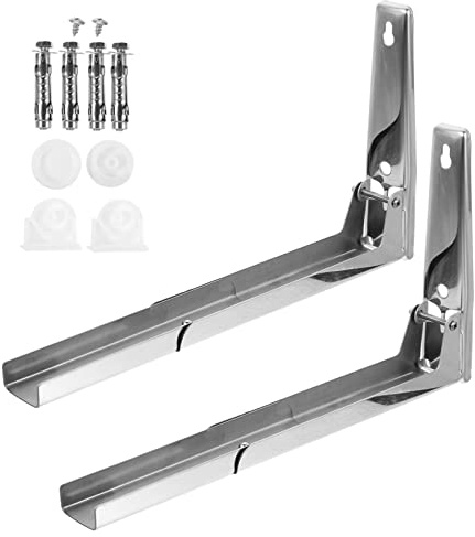 MAGICLULU Étagère De Cuisine Extensible Pour Four À - En Acier Inoxydable À Montage Mural Peu Encombrante