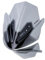Puig 5997H Windschutzscheibe, Transparent/Rauchgrau