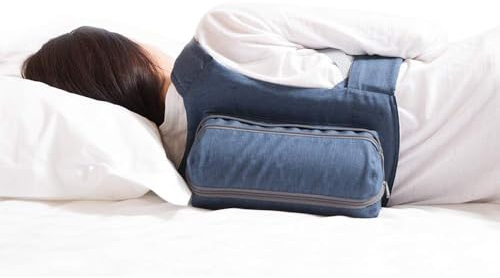 WoodyKnows Seitenschlaf-Rucksack, Schlafpositionstrainer, lindert Schnarchen aufgrund von Halsproblemen (S, 1 Pack)