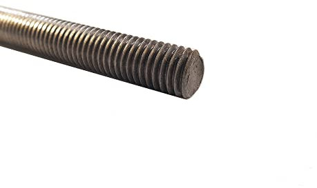 2 Stk Gewindestange DIN 975 Feingewinde Stahl M24 x 2