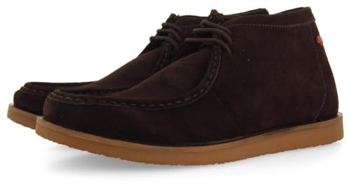 BOTTINES EN CUIR DE STYLE WALLABEE BOYLSTON