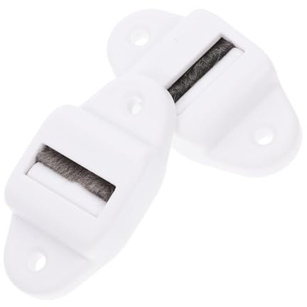 Operitacx 2pcs Curtain Accessories Blind Guide Rollers Shutter Belt Guide Mini Belt Guide Blind Curtain Gliders Blinds Roller Shutter Guide Belt Guide Roller Blind Belt Guide Plastic White