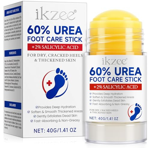 Harnstoff-Creme 60% Harnstoff-Creme 60% FußPflege-Stick Tief Feuchtigkeitsspendende Und Schnell Absorbierende Sanfte Exfoliation FüR Trockene, Zerrissene Ferse Und Verdickte Haut