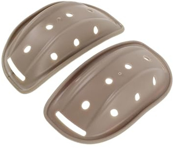 VICASKY Lot de 2 Mentonnières pour Casque de Vélo Garçon et Filles en Tissu Ivoire Clair Protection de Casque pour Vélo Électrique et Skateboard Coussinet Absorbant les Chocs Compatible