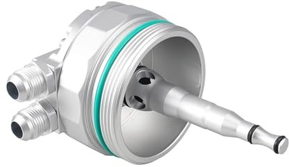 oljefilte Passar Till BMW M52 M54 Oljefilterlock För Oljekylare E46 E36 E39 E60 E61 X3 E83 X5 E53 Z3 Z4, 11421744000, 11421741000(Silver)