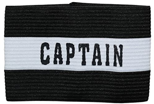 Precision Training Unisex-youth CaPTains Armband, Black, Junior, yellow, K-REY-TR692B