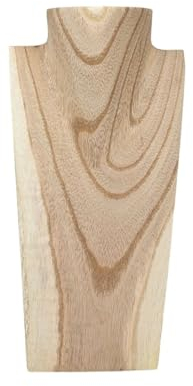 Raw in legno collana busto espositore H25 cm