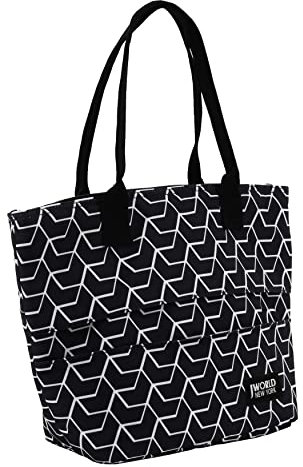 J World New York Lola Lunchtasche, linie (mehrfarbig) - LB-04 LINE