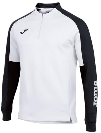 Joma Sweat-Shirt Eco Championship, Blanc/Noir, S Homme