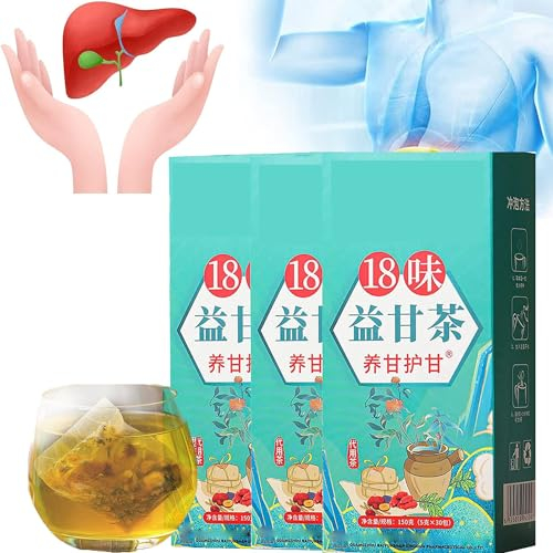 18 Geschmacksrichtungen Leberpflege-Tee, 18 Geschmacksrichtungen von Leberschutz-Tee, täglicher Lebernährender Tee, nährender Leber und schützender Lebertee, täglicher nährender Lebertee, Kräutertee