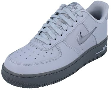 NIKE Air Force 1 Men's Trainers Sneakers Leather Shoes HM0621 (Wolf Grey/Cool Grey/Cool Grey 001) UK6.5 (EU40.5)