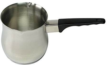 Ilsa Turca Cafetera, con Fondo Inducción, Acero Inox, Plata, para 8 Tazas