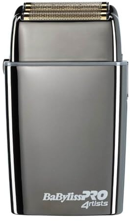 BaByliss Shaver FOIL FX02 GUNSTEEL Metal, Schwarz, Estandar