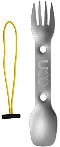 UCO 3-in-1-Göffel aus Titan, 2 Stück