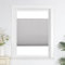 Joyswahl Plissee Rollo ohne Bohre, Klemmfix, Sonnenschutz, Lichtdurchlässig, Sichtschutz, Faltrollo mit Klemmträger für Fenster 1er Pack Grau BxH 90x110cm