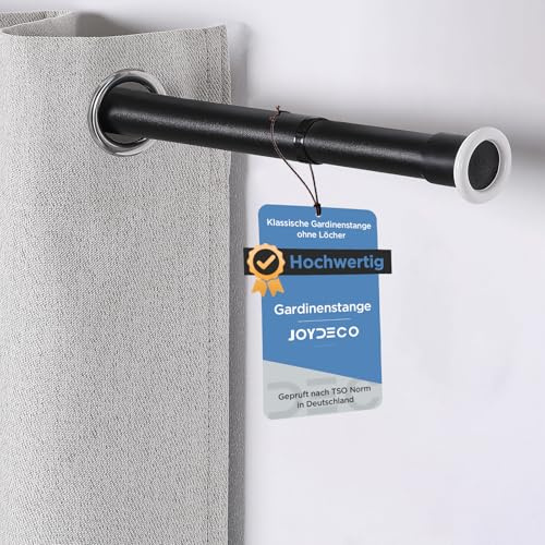 Asta per tenda da doccia senza fori, 260-310 cm, diametro 32 mm, asta telescopica per morsetto, asta per tenda antiscivolo, senza ferire le pareti, asta telescopica per bagno, finestra, guardaroba