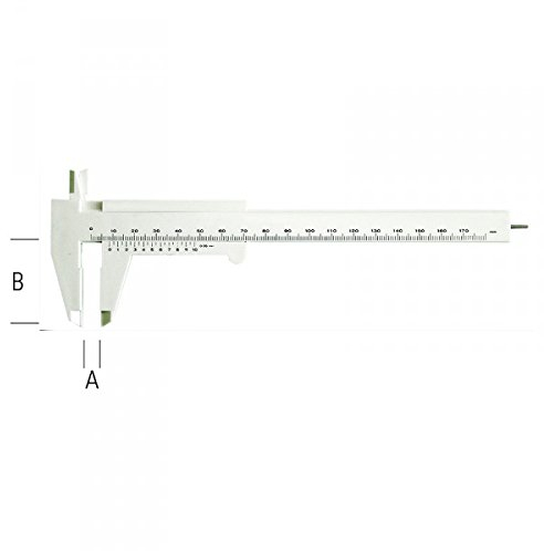 Metrica 10722 Pied à coulisse en fibre 150 mm