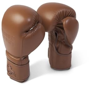 Paffen Sport THE Traditional Boxhandschuhe für das Sparring; braun; 14UZ