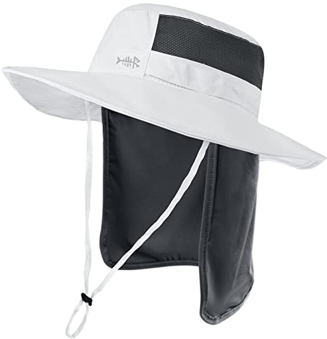 Bassdash Chapeau de Protection Solaire Boonie UPF 50+ pour la Pêche