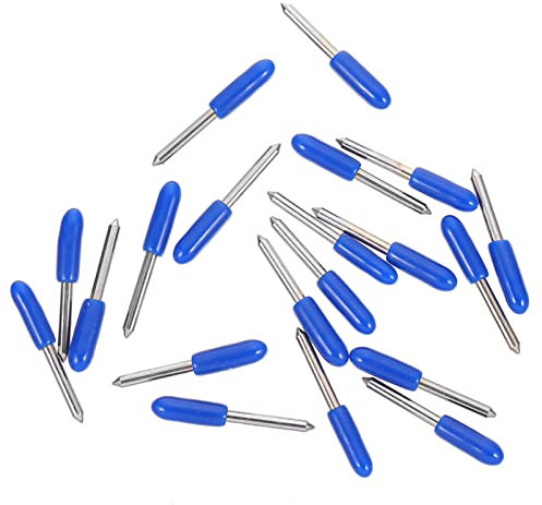 DIYEAH 1 Ago per macchina per incidere tagliatrice taglierini per lettere asse adesivi per computer morire Taglierine utensili da taglio per lettere strumento plotter da taglio Blue