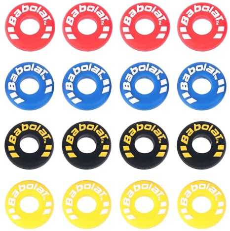 16PCS Tennis Racket Dampener, Durable Rubber Tennis Racquet Vibration Shock Absorbers