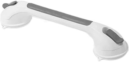 KKJPL Barre D'appui À Ventouse for Salle De Bain, Poignée De Baignoire Portable avec Voyant Lumineux for Cuisine, Chambre, Baignoire, Douche Et Marches(Gray,42.8CM)