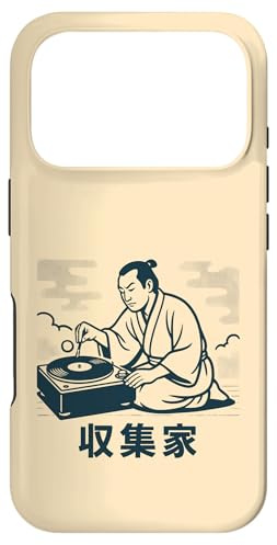 Carcasa para iPhone 17 Pro Samurai Vinyl Collector Tocadiscos DJ