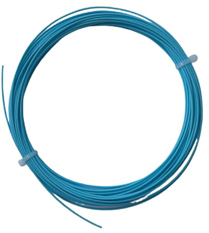 Kaeltsyn Stringa per Racchetta da 1, 25 mm in Poliestere per Racchetta da Badminton, per Pipistrello, Racchette da Tennis Elasticità, Corde per Racchetta Sportiva