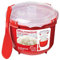 Sistema 1110 Microwave Cookware Rice Steamer, 87.2 Ounce/2.6L, Red