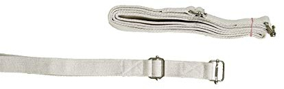 Cinturón de Yoga con Doble Hebilla, 190 cm