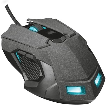 Mouse Laser da Gioco con Design simmetrico e 8 Pulsanti programmabili