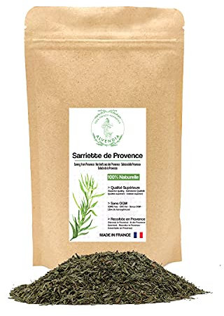 ALVENDIA - Véritable Sarriette de Provence - Cultivée et Récoltée dans le Sud de la France - Paquet de 200 Grammes - Récolte 2024
