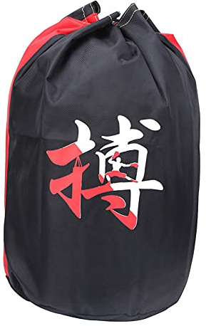 Taekwondo Bag Adults Portable Sanda Taekwondo Protectors Gear Tools Shoulders Bag Martial Arts Equipment Bags(Beat Word Protective Gear Bag)