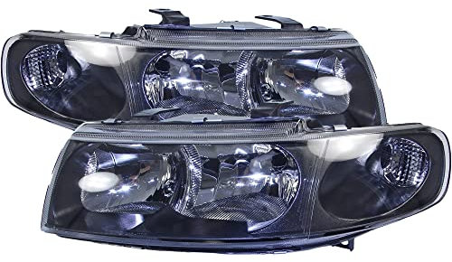 ATEC Germany 2x faros delanteros Faros principales izquierda + derecha Compatible con SEAT LEON (1M1), TOLEDO 2 (1M2)