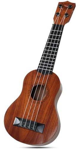 Raimy 17in Kids Ukulele Mini Guitar with Picks for Toddler Boys Girls