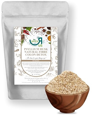 Psyllium Husk Isabgol Ispaghula by spice r us 50g-1900g (90g)