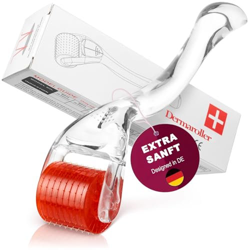 Derma roller | Microneedling Roller für zuhause - 192 ECHTE NADELN - Professioneller Nadelroller 0,75mm für Gesicht und Körper | Für Hautpflege, Haarwachstum & Microneedling | skinFUTURE
