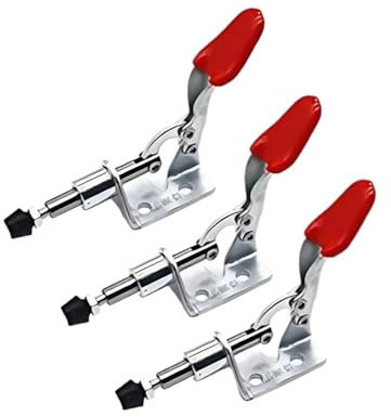 Morsetti A Ginocchiera 6 pezzi Morsetto a ginocchiera verticale Utensile manuale Morsetto verticale Azione di trazione a sgancio rapido Tipo verticale/orizzontale Utensile manuale Per Scatole, Cassett