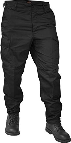 normani US Ranger Hose BDU Hose Dunkelschwarz XL