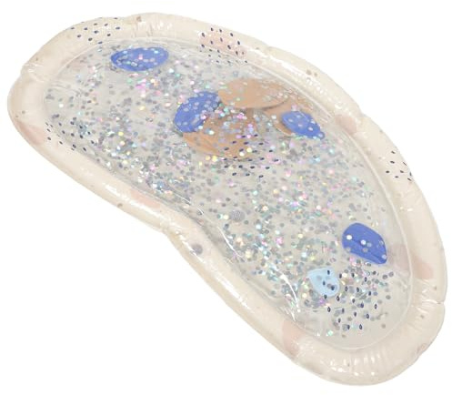 IWOWHERO Alfombra de Juego para Bebés Interactiva Inflable, Tapete de Agua Sensorial, Materiales Seguros, Colores Brillantes, Adecuado para Desarrollo y Entretenimiento Infantil, Portátil