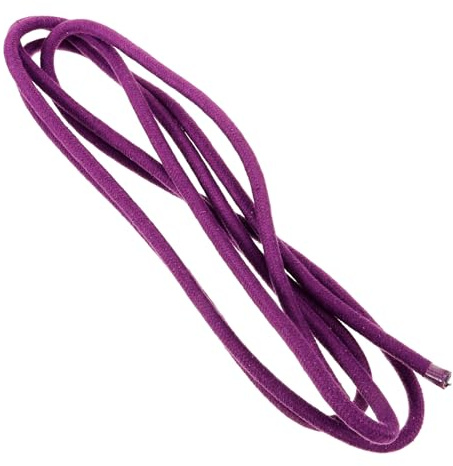 NAMOARLY Cuerda de Gimnasia de Algodón 3 Metros Portátil Color Púrpura para Entrenamiento y Gimnasia Artística, Cuerda Multiusos para Fitness y Ejercicios de Coordinación