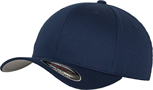 Flexfit Unisex 6277-Flexfit Wooly Combed Flexfit Wooly Combed, navy, XS/S
