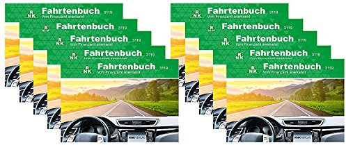 Fahrtenbuch PKW A6 10er Pack
