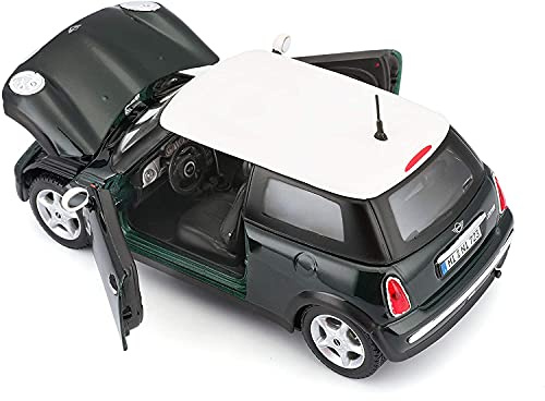 Maisto Mini Cooper - 1:24 Scale - Incredibly Detailed Die Cast Replica Collectible Car Model, Black