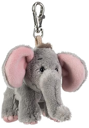 Schaffer 0260 Porte-clés peluche éléphant „Babysugar rosé“