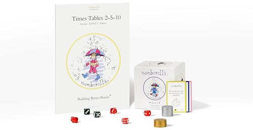 Numberella Level 1 Gifted Bundle Deluxe Level 1 | Times Tables 2-5-10 Brain Training